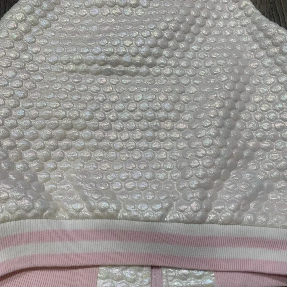 Cat & Jack White Metallic Vest‎